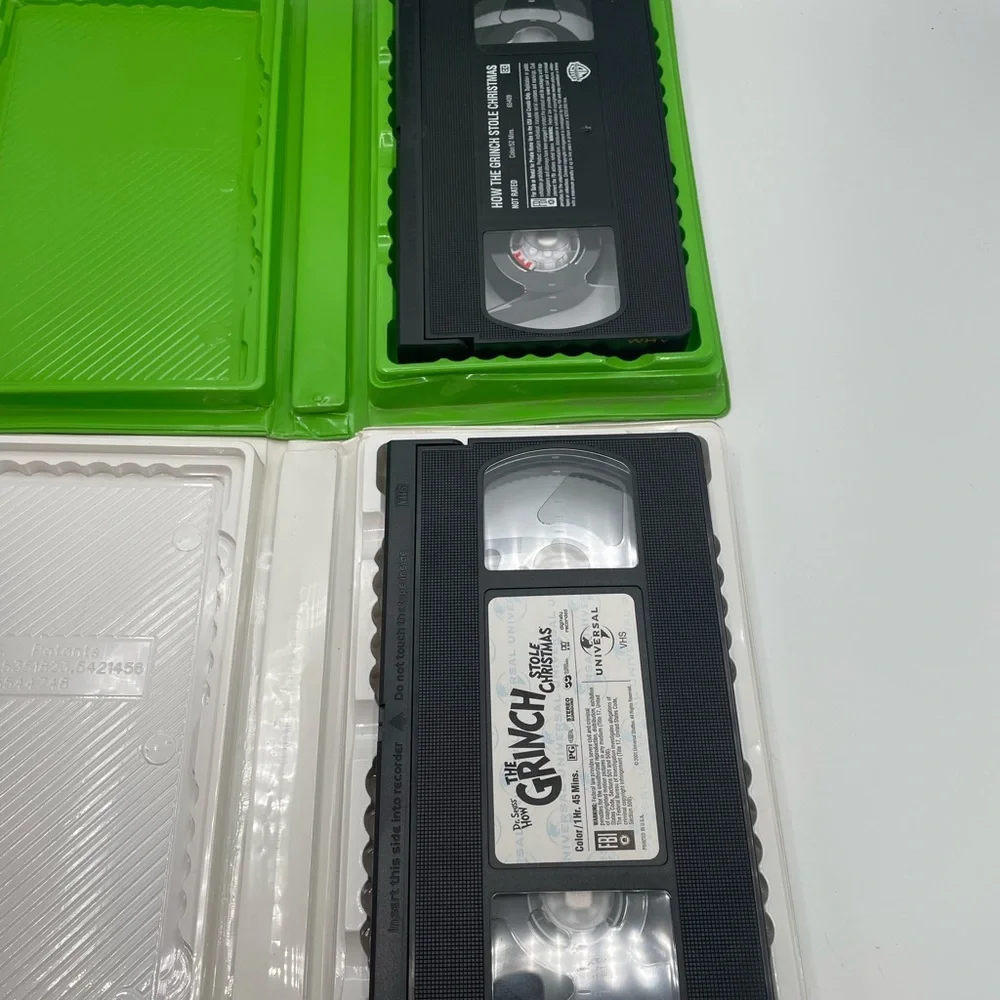 Dr. Seuss's How the Grinch Stole Christmas VHS Set